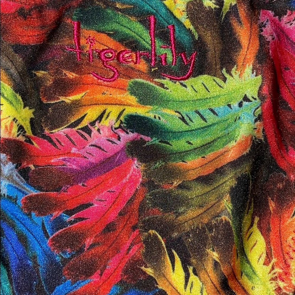 🌈Tigerlily Women’s 2 Piece Bikini Set Rainbow - Picture 3 of 5